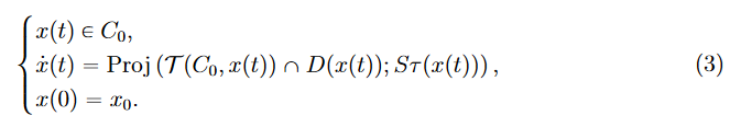 Modified Projected Dynamical System